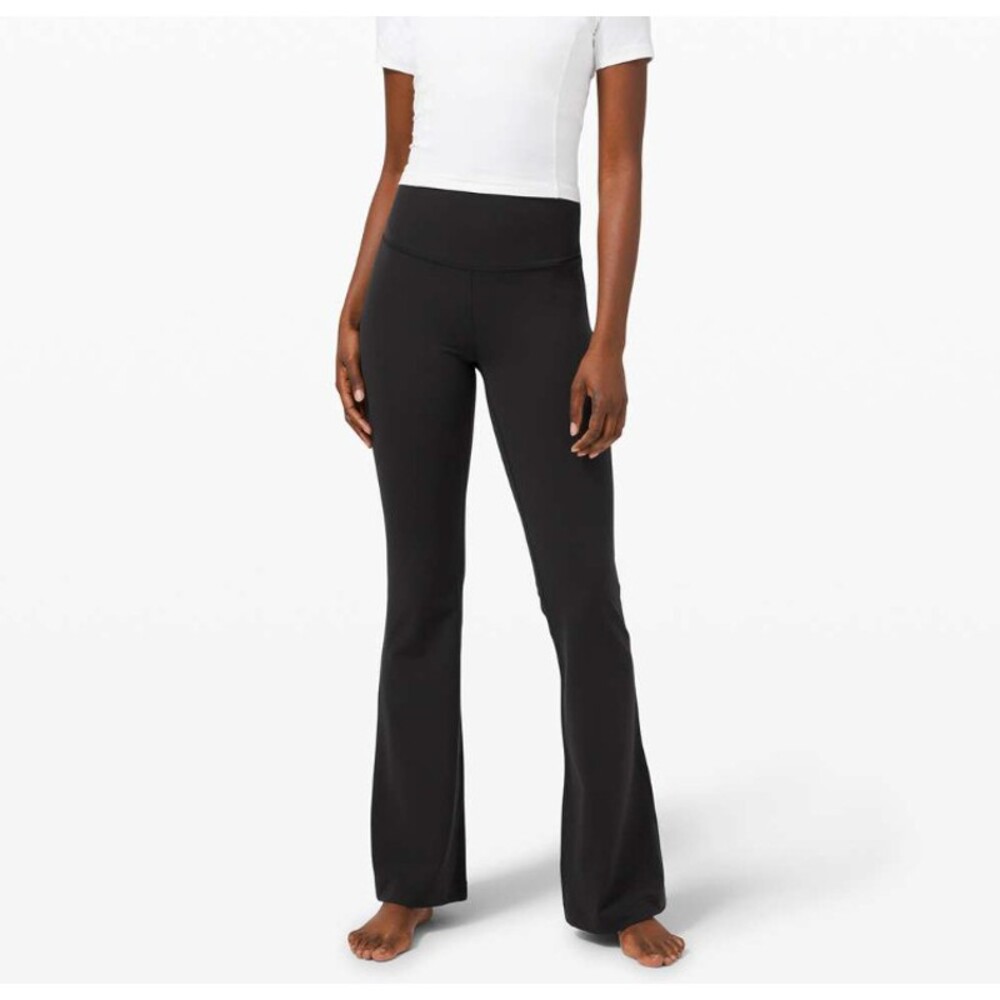 Lululemon Groove Pant Flare Super High-Rise *Nulu Black Size 4